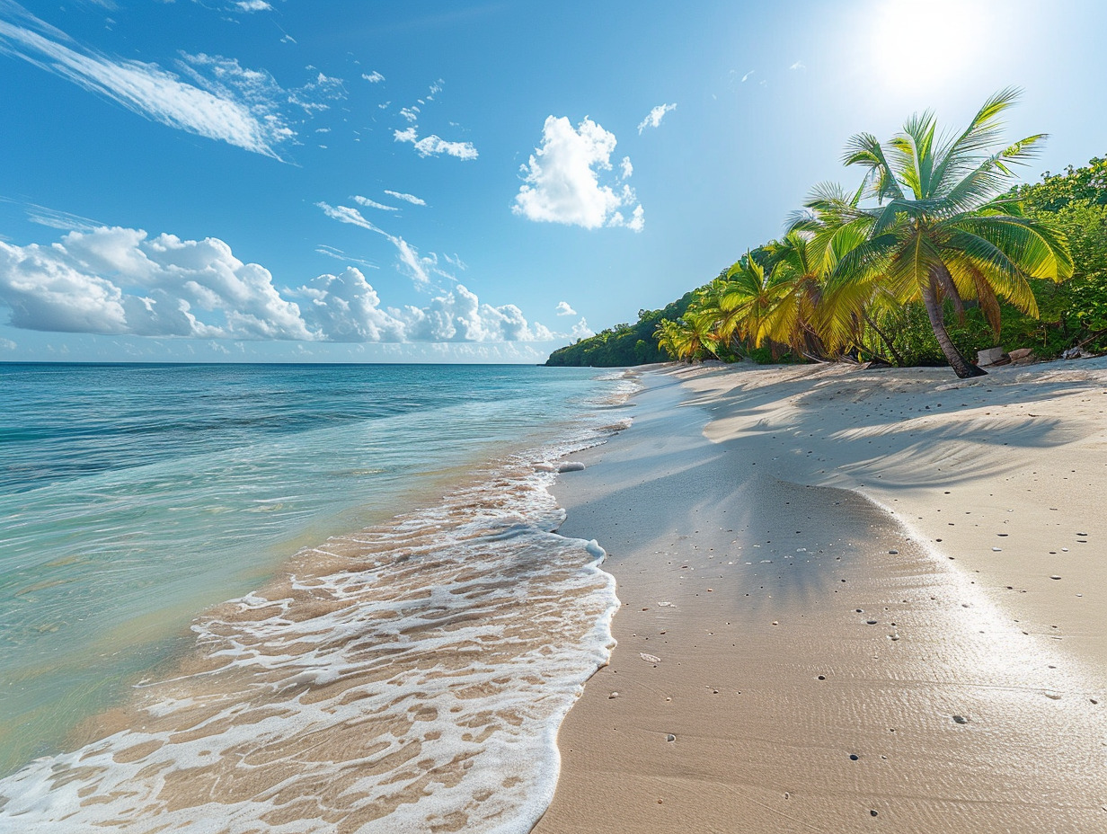 plage guadeloupe